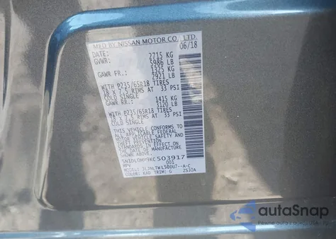 2019 Infiniti Qx60 Luxe z USA, uszkodzony, nr VIN 5N1DL0MM9KC503917